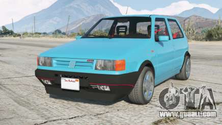 Fiat Uno Turbo i.e. (146) Dark Turquoise [Add-On] for GTA 5
