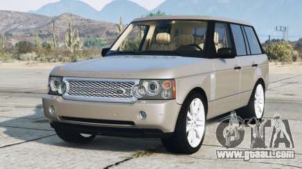 Range Rover Supercharged (L322) Napa [Add-On] for GTA 5