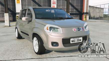 Fiat Uno 5-door (327) Gray Olive [Add-On] for GTA 5