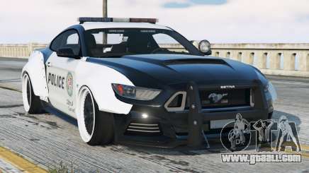 Ford Mustang GT Liberty Walk Police [Replace] for GTA 5