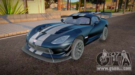 2016 Dodge Viper GTS-R Extreme Aero v1.1 for GTA San Andreas
