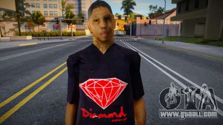 Skin for Diamond RP By Luis Carter for GTA San Andreas