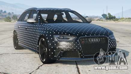 Audi RS 4 Avant Black Pearl for GTA 5