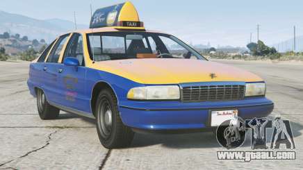 Chevrolet Caprice Taxi Mustard [Replace] for GTA 5