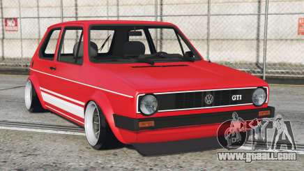 Volkswagen Golf  3-door Coral Red [Add-On] for GTA 5