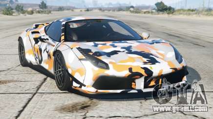 Ferrari 488 GTB Liberty Walk Golden Tainoi for GTA 5