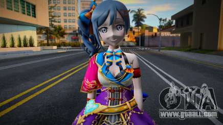 Setsuna Love Live Recolor 1 for GTA San Andreas