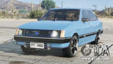 Chevrolet Chevette 2-door Sedan Dark Sky Blue [Replace] for GTA 5