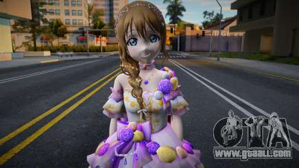 Shizuku Love Live Recolor for GTA San Andreas