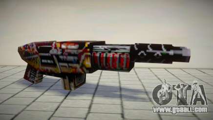 ETF Rifle from Quake 2 Mission Pack: Ground Zero for GTA San Andreas