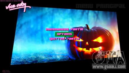 Halloween Menu for GTA Vice City