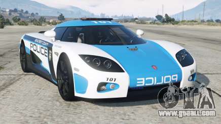 Koenigsegg CCX Hot Pursuit Police [Add-On] for GTA 5