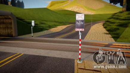 Railroad Crossing Mod Slovakia v19 for GTA San Andreas