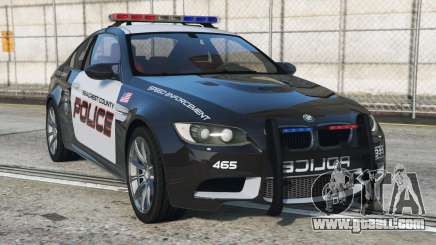 BMW M3 (E92) Seacrest County Police [Add-On] for GTA 5