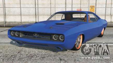 Dodge Challenger Havoc Yale Blue [Add-On] for GTA 5