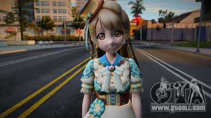 Kotori Love Live Recolor for GTA San Andreas