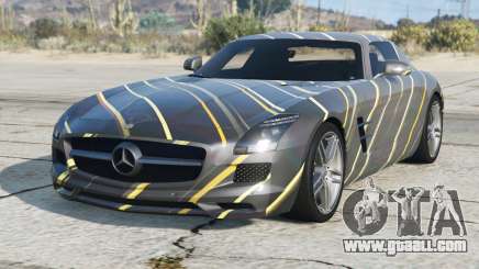 Mercedes-Benz SLS 63 AMG Deep Space Sparkle for GTA 5