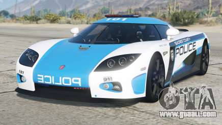 Koenigsegg CCX Hot Pursuit Police [Replace] for GTA 5