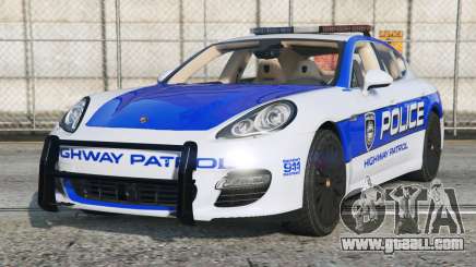 Porsche Panamera Turbo Police Hot Pursuit [Replace] for GTA 5