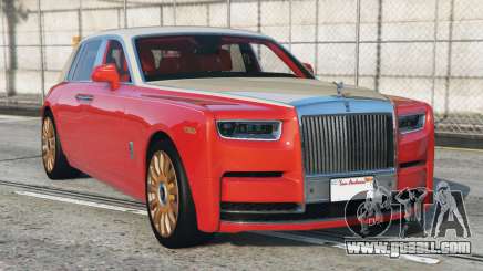 Rolls-Royce Phantom Light Brilliant Red [Replace] for GTA 5