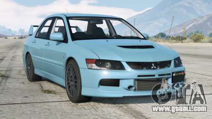 Mitsubishi Lancer Evolution IX MR Fountain Blue [Add-On] for GTA 5