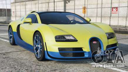 Bugatti Veyron Grand Sport Roadster Tacha [Replace] for GTA 5