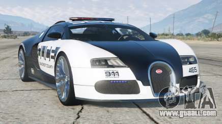 Bugatti Veyron Hot Pursuit Police [Add-On] for GTA 5