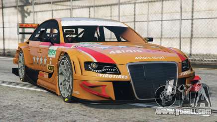 Audi A4 DTM Deep Saffron [Replace] for GTA 5