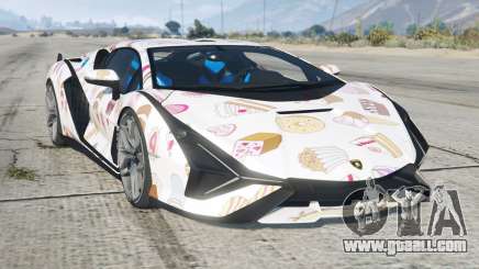 Lamborghini Sian Wild Sand for GTA 5