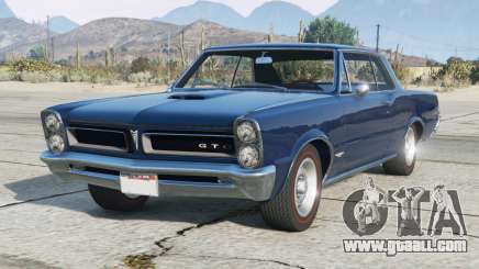 Pontiac Tempest LeMans GTO Hardtop Coupe 1965 Nile Blue [Add-On] for GTA 5