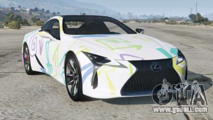 Lexus LC 500 Athens Gray for GTA 5