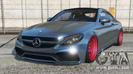 Mercedes-AMG C 63 S Coupe Teal Blue [Replace] for GTA 5