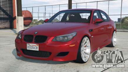 BMW M5 (E60) Ruby Red [Replace] for GTA 5