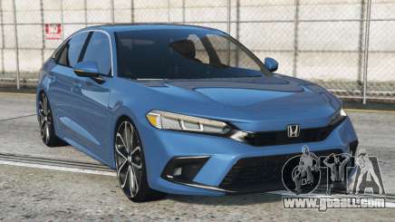 Honda Civic Sedan Cyan Cornflower Blue [Replace] for GTA 5