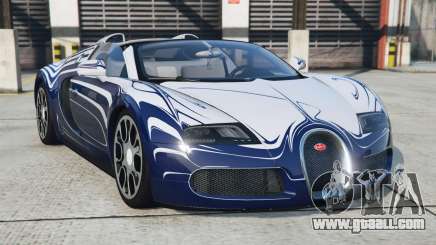 Bugatti Veyron Grand Sport Roadster LיOr Blanc for GTA 5