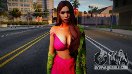 Skin Shakira BZRP for GTA San Andreas