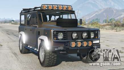 Land Rover Defender Tobacco Brown [Replace] for GTA 5