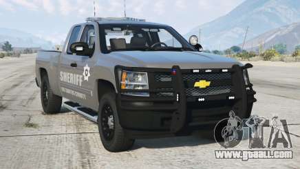 Chevrolet Silverado Pickup Police Suva Gray [Add-On] for GTA 5