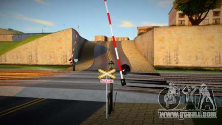 Railroad Crossing Mod Czech v4 for GTA San Andreas