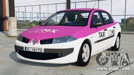 Renault Megane Mexico City Taxis [Add-On] for GTA 5