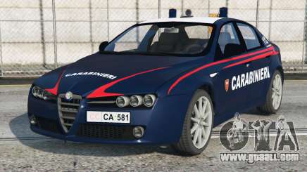 Alfa Romeo 159 Carabinieri (939A) Oxford Blue [Add-On] for GTA 5