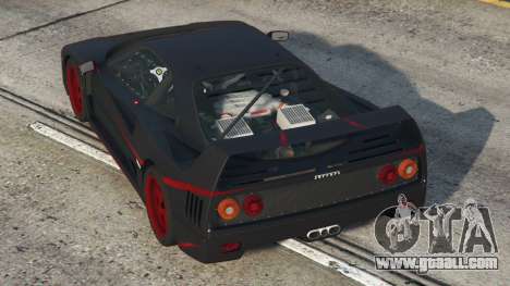 Ferrari F40 Gunmetal