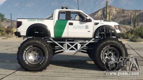 Ford F-150 Raptor Monster Truck Border Patrol