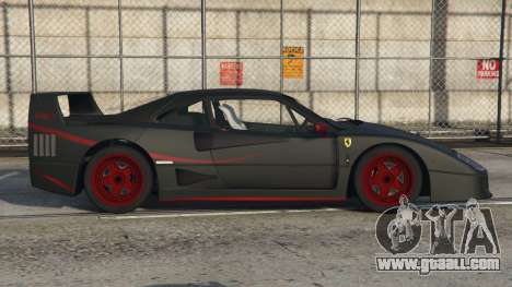 Ferrari F40 Gunmetal