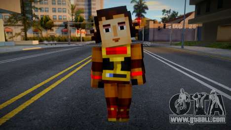 Minecraft Story - Ellie MS for GTA San Andreas