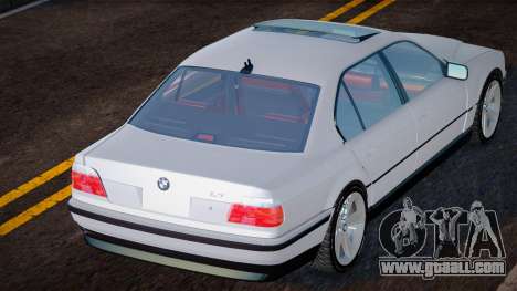 BMW L7 E38 White for GTA San Andreas
