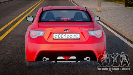 Subaru BRZ Red for GTA San Andreas