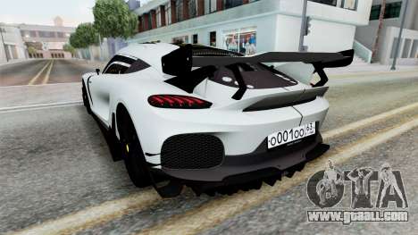 Koenigsegg Gemera 2021 for GTA San Andreas