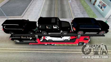 Volvo FMX Car Hauler for GTA San Andreas