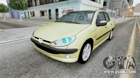 Peugeot 206 SD Pine Glade for GTA San Andreas